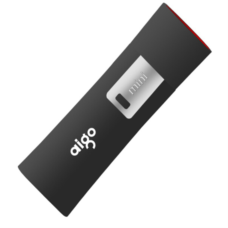 爱国者 aigo L8202 U盘 商务型 64G USB2.0 黑色 计价单位:个