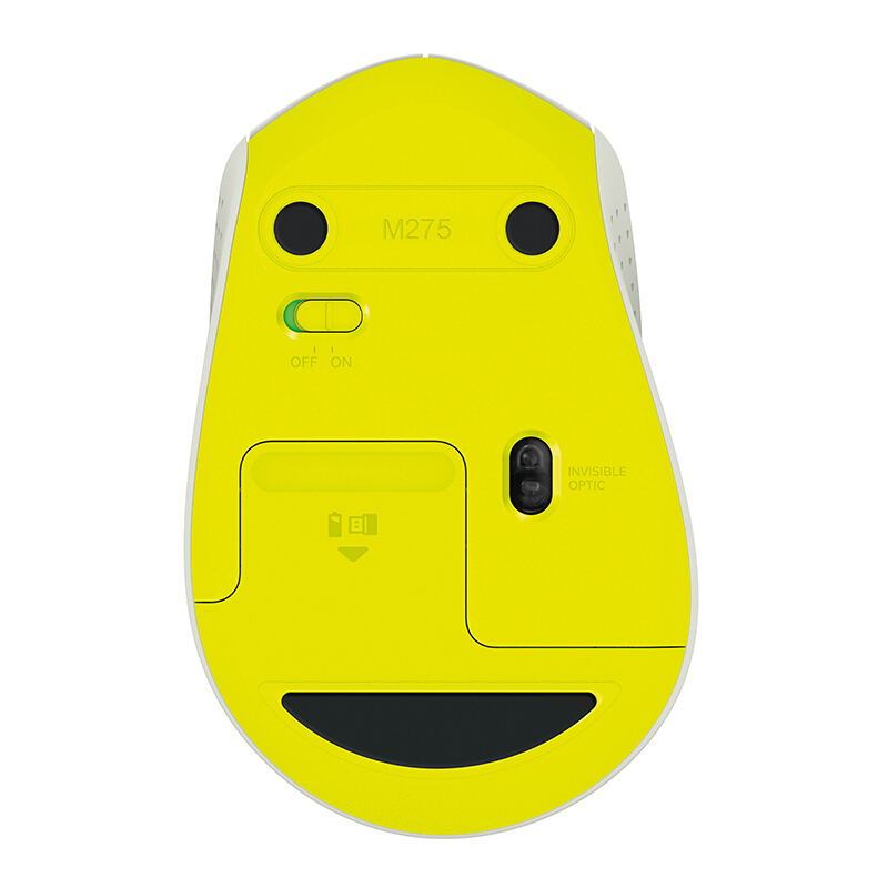 罗技 LOGITECH M275 无线鼠标 白色 计价单位:个