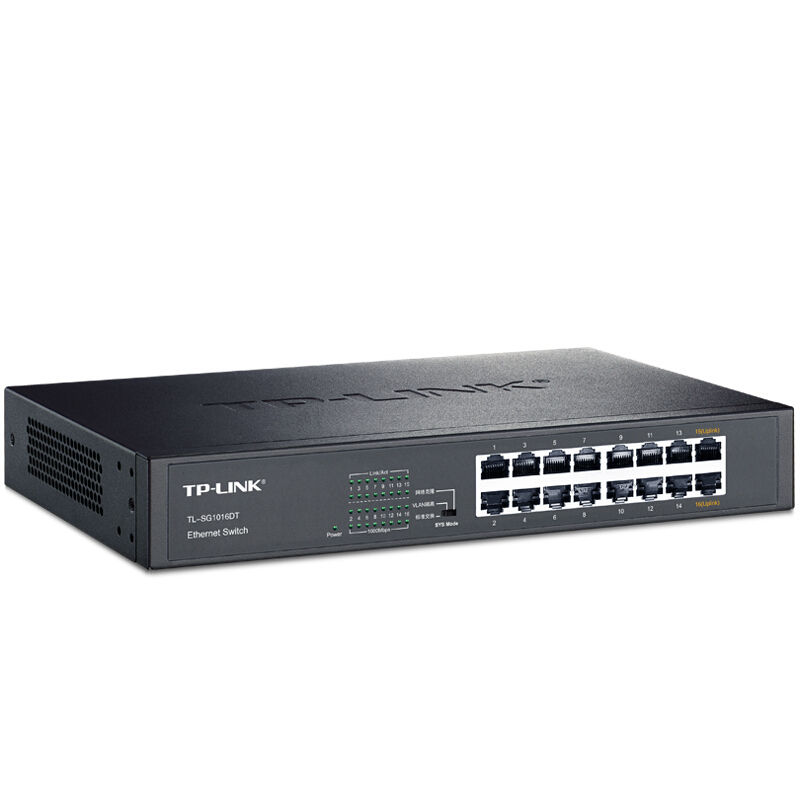 普联 TP-LINK TL-SG1016T 16口千兆交换机(机架) 计价单位:台 普联 TP-LINK TL-SG1016T 16口千兆交换机(机架) 计价单位:台