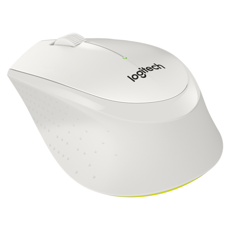 罗技 LOGITECH M330 无线静音鼠标 白色 计价单位:个