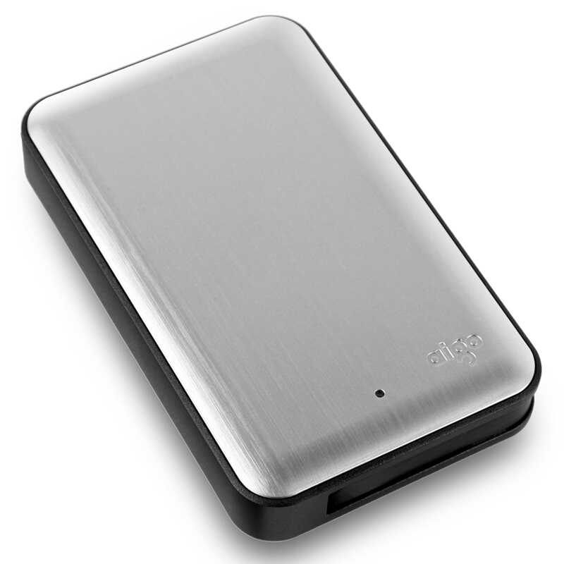 爱国者 aigo HD808 移动硬盘 USB3.0 4T 灰色 计价单位:块
