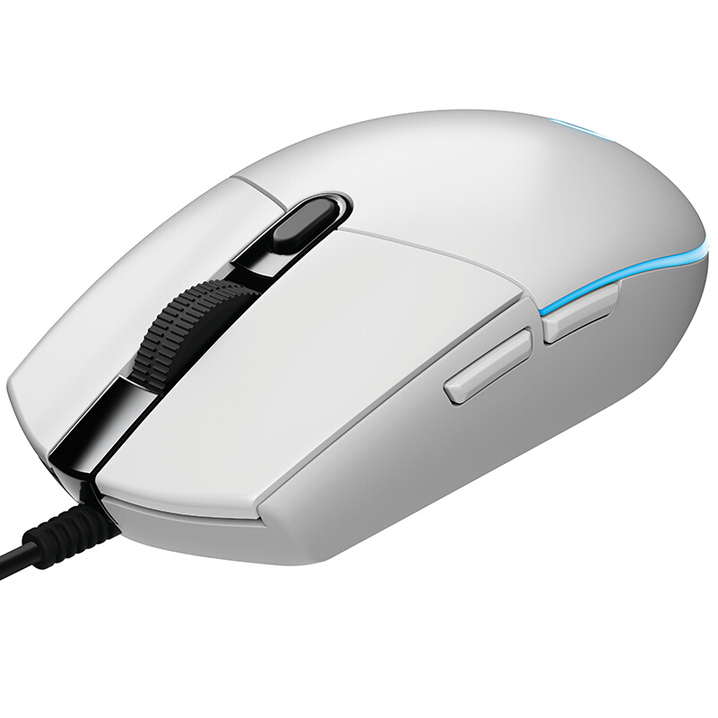 罗技 LOGITECH G102 有线鼠标 二代 白色 计价单位:个