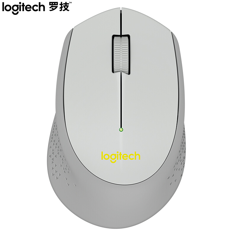 罗技 LOGITECH M280-灰 无线光电鼠标 灰色 计价单位:个