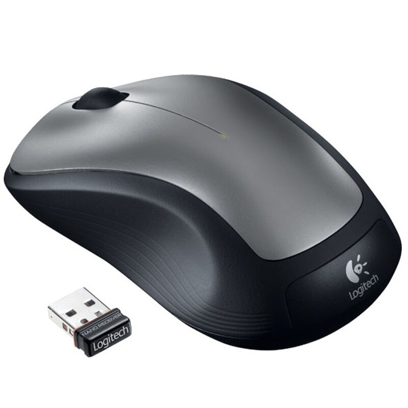 罗技 LOGITECH M320 无线鼠标 灰色 计价单位:个