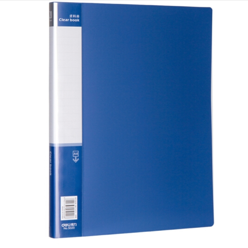 得力 deli 5020 资料册 A4 20页 计价单位:个 得力 deli 5020 资料册 A4 20页 计价单位:个