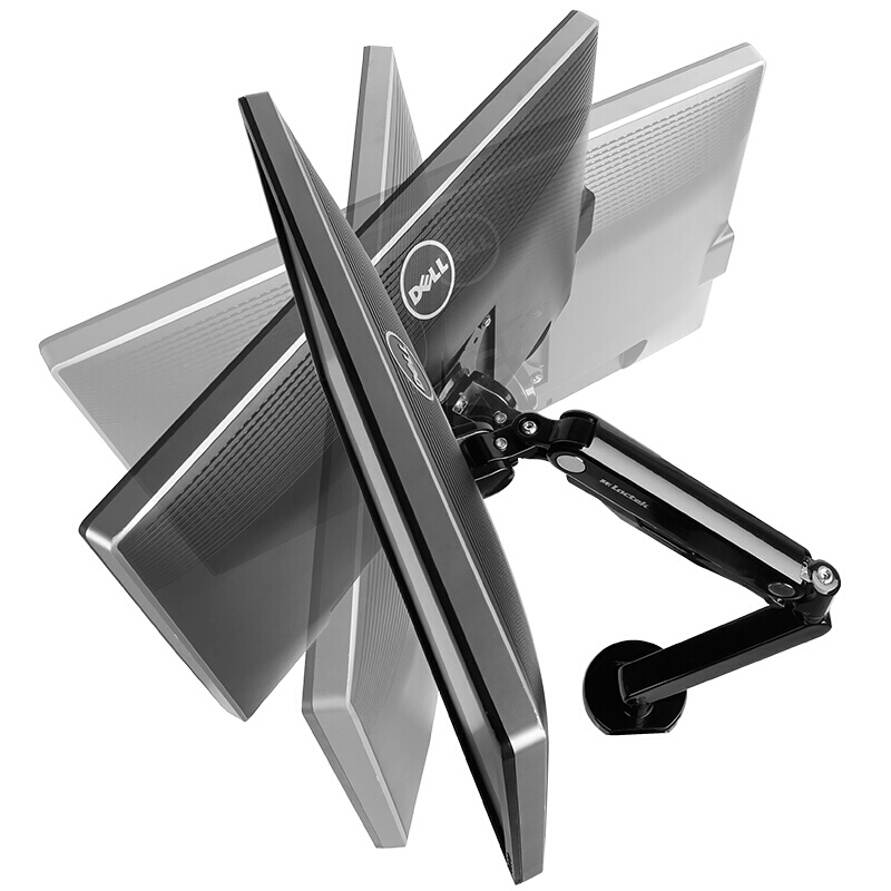 乐歌  Q5 电脑显示器支架 黑色 计价单位:个