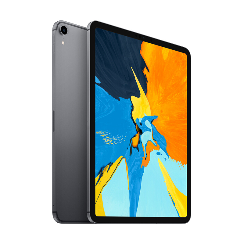 苹果 Apple MTXV2CH/A iPad Pro 11英寸平板电脑 1TB WLAN版 全面屏 A12X芯片 Face ID 深空灰色 计价单位:台