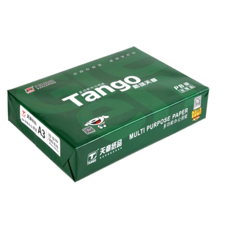 天章 Tango A3 70g 复印纸 新绿天章 500张包 单包装 计价单位:包