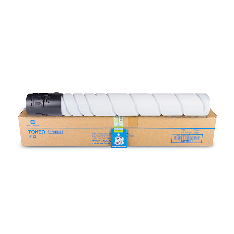 柯尼卡美能达 KONICA MINOLTA TN323L 墨粉 黑色 标准容量 适用BH227 287 367 计价单位:支