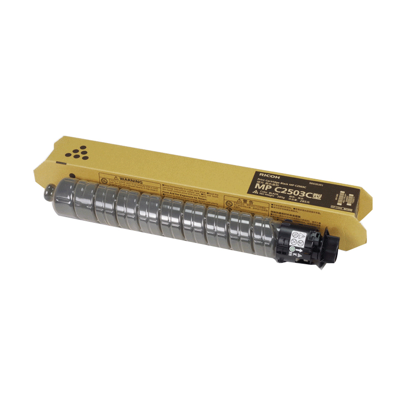 理光 RICOH MPC2503C 墨粉 黑色 适用于C2011SP C2003SP C2503SP C2004EXSP C2504SP 计价单位:支