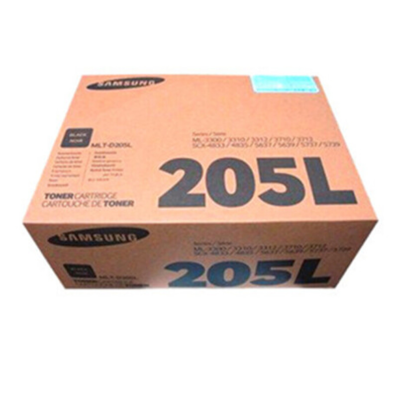 三星  MLT-D205L 硒鼓 黑色 适用于ML-3310 ML-3710 SCX-5637 SCX-4833 计价单位:支