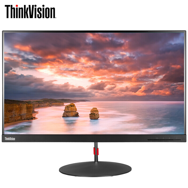 联想 Lenovo X24I 显示器 23.8英寸 IPS屏 VGA HDMI接口 黑色 计价单位:台