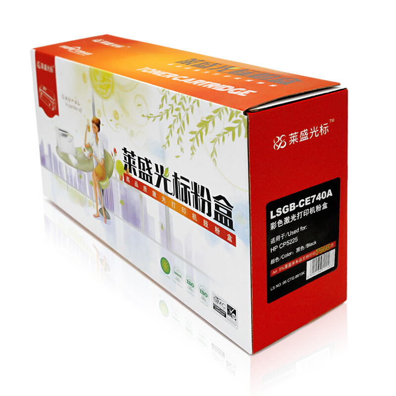 莱盛光标  LSGB-CE740A 硒鼓 黑色 适用HP CP5225 计价单位:支