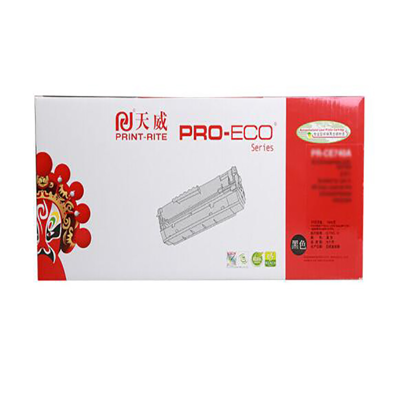天威 PRINT-RITE PR-CE742A 硒鼓 黄色 带芯片 适用于HP-5225(CE742A) 计价单位:支