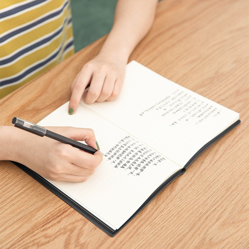 得力 deli 22284 A5 96张软皮面 笔记本子 黑色 计价单位:本 得力 deli 22284 A5 96张软皮面 笔记本子 黑色 计价单位:本