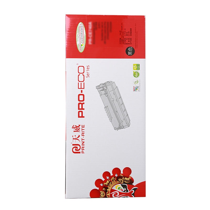 天威 PRINT-RITE CC388A 硒鼓 黑色 适用惠普CC388A P1008 P1106 P1108 M1136 M1213 m126 计价单位:支