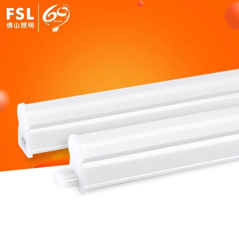 佛山照明 Fsl T5-LED16 T5无影一体支架套装 LED灯管 1.2米 16W 日光色 6500K 计价单位:支