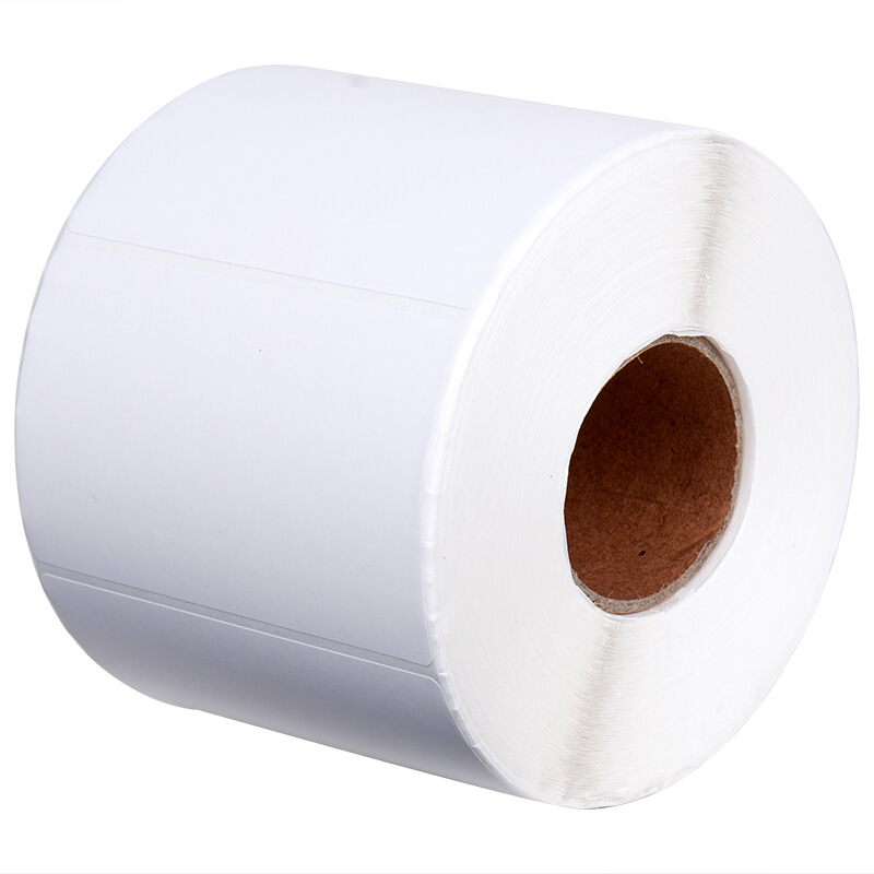 得力 deli 12007 三防热敏标签打印纸 80*50mm 960张/卷 计价单位:卷