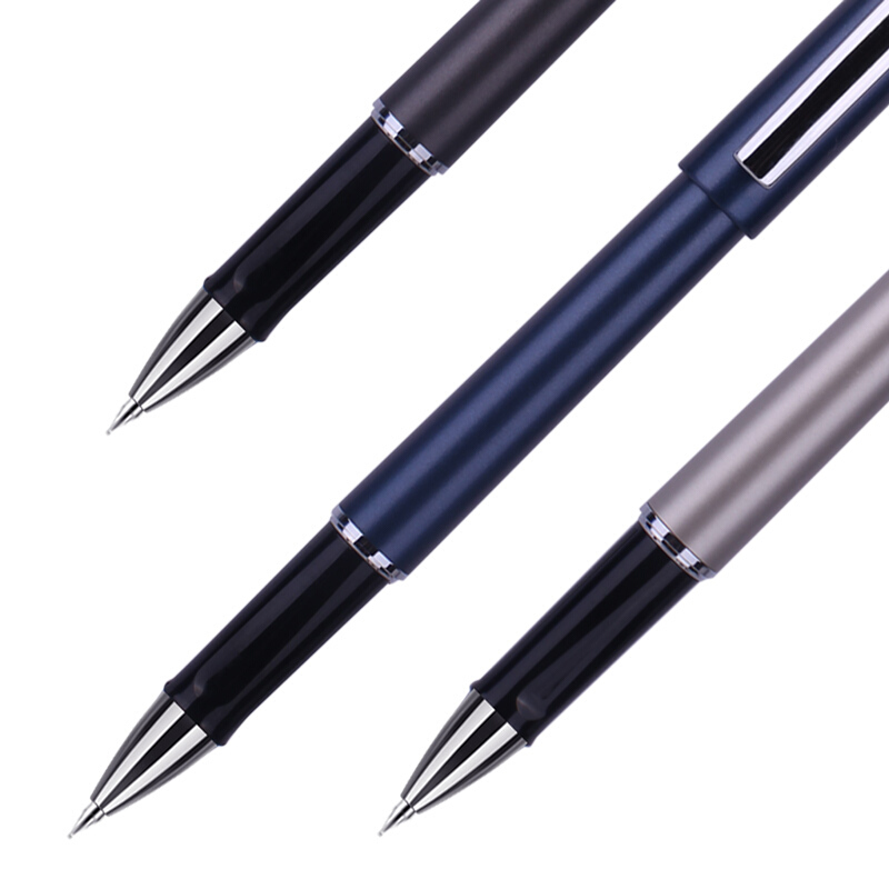 得力 deli S19 拔帽式中性笔 0.5mm 12支/盒 黑色 计价单位:盒