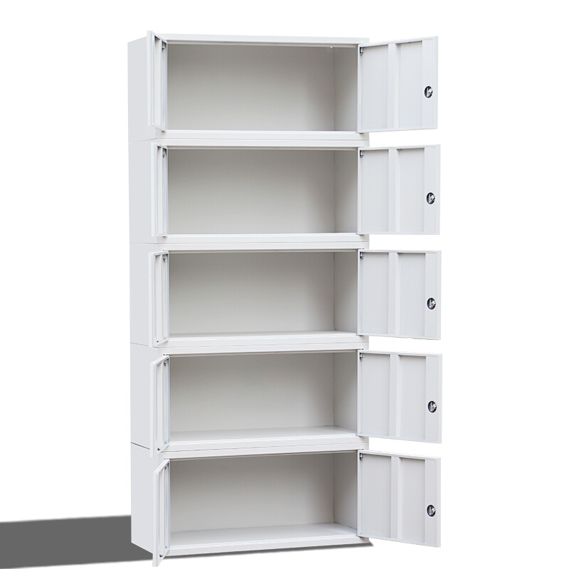 钱柜  QG5165501 档案柜 1950*900*390mm 分体五节 象牙白 计价单位:组