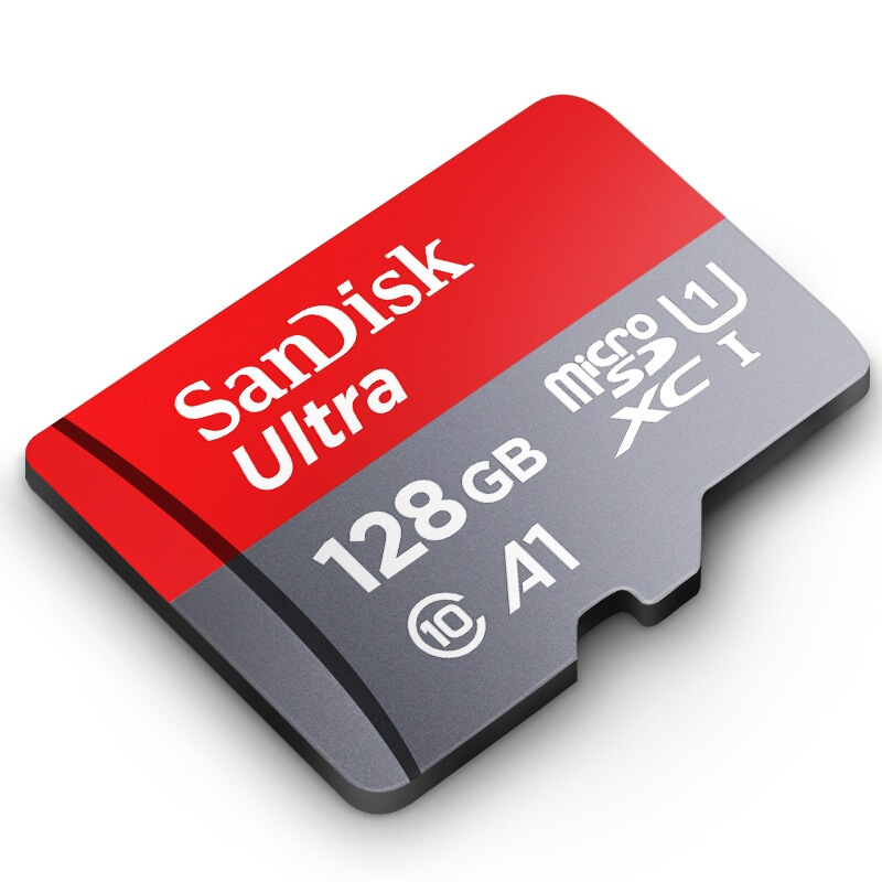 闪迪 SANDISK SDSQUNC-128G-ZN3MN 128GB存储卡TF卡 MicroSD U1 C10 A1 至尊高速移动版 读速140MB/s 计价单位:个