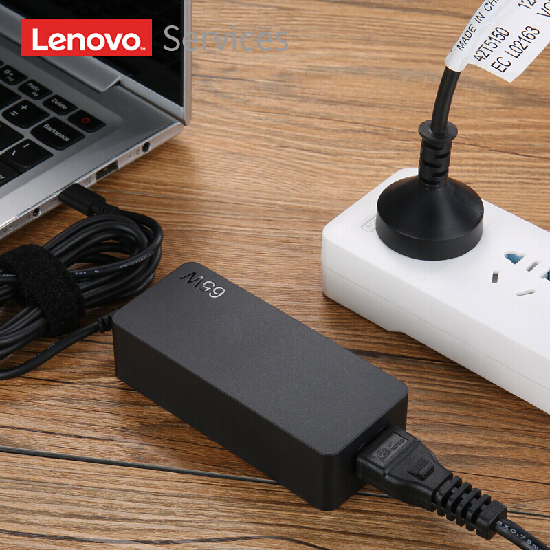 联想 Lenovo 4X20M26281 笔记本电脑电源适配器 65W口红电源 Type-C接口 计价单位:个