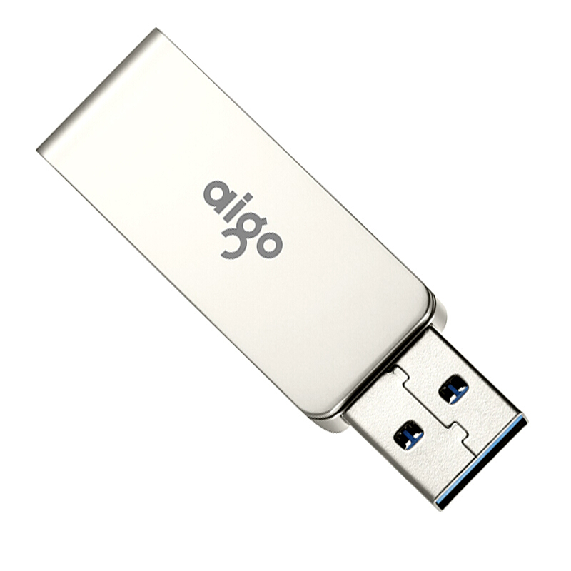 爱国者 aigo U330 U盘 USB3.2 高速 32G 银色 计价单位:个