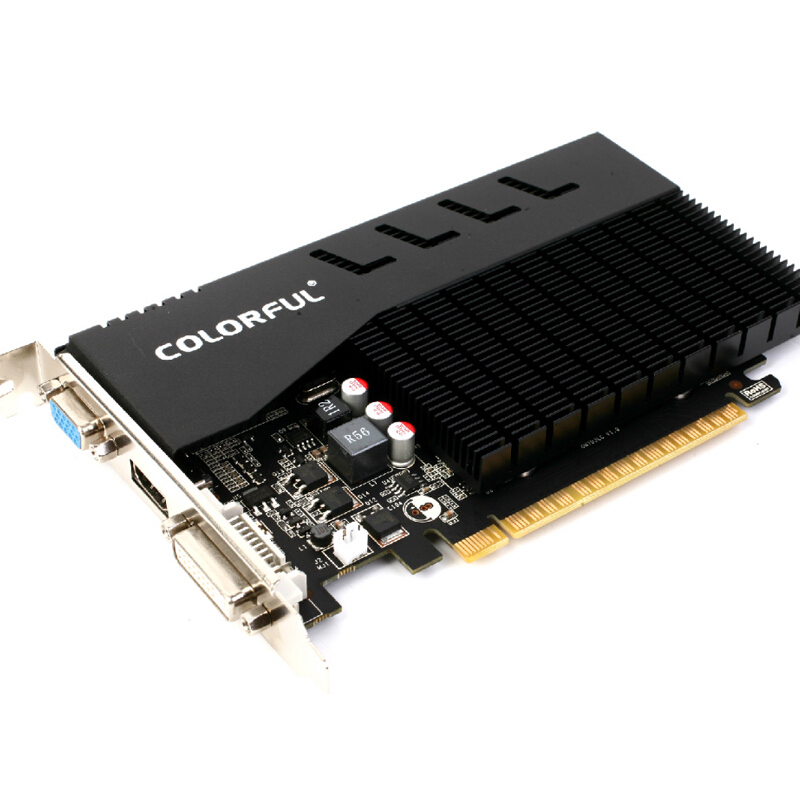 七彩虹 Colorful GT710 静音显卡 黄金版 2G D3 计价单位:块