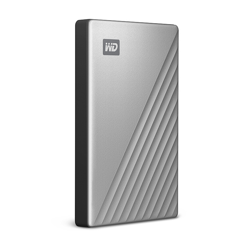 西部数据 WD WDBC3C0020BSL 移动硬盘 2TB Type-C 2.5英寸 My Passport Ultra 银色 计价单位:个