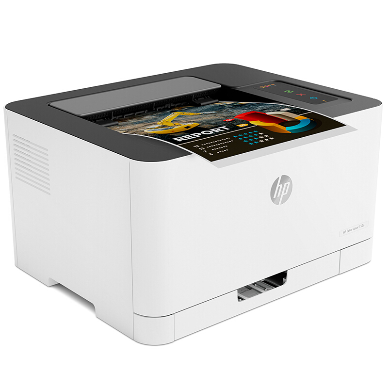 惠普 HP Color Laser 150a 彩色激光打印机 A4幅面 382*309*211.5mm 白色 计价单位:台