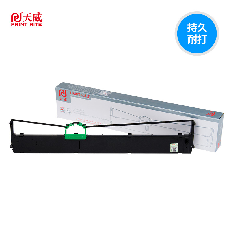 天威 PRINT-RITE LQ790K 色带架 带芯 黑色 专业装 32m*12.7mm 右扭架 适用于EPSON LQ790 790K 计价单位:支