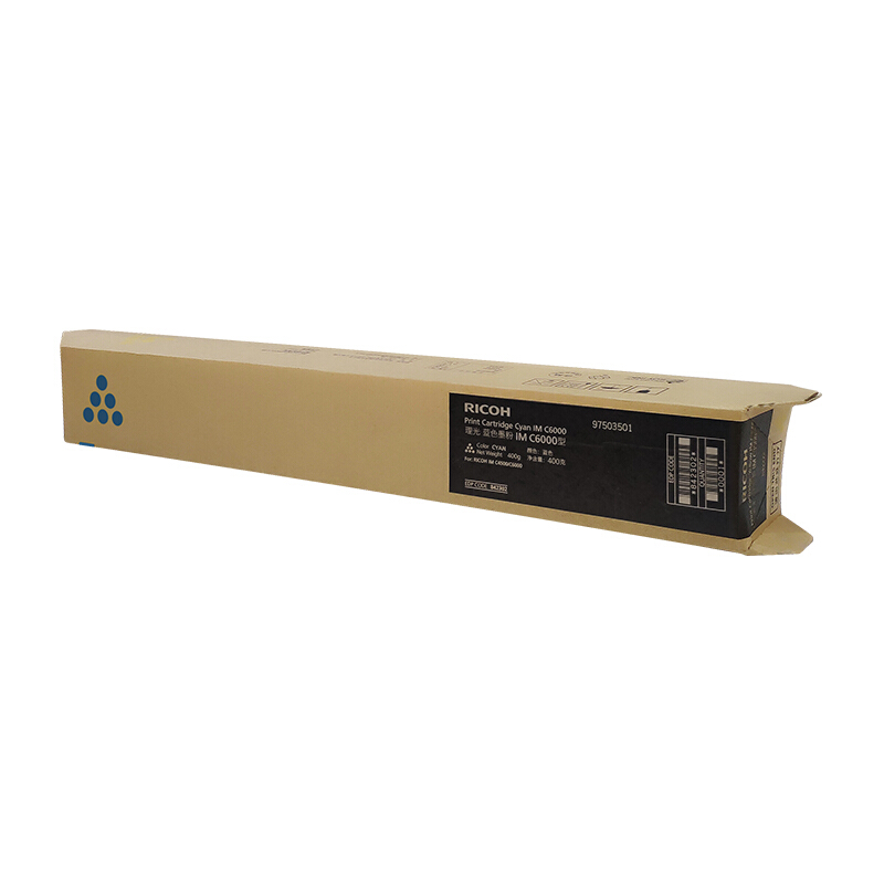 理光(RICOH) IM C6000 墨粉 青色 适用于IM C6000 计价单位:支