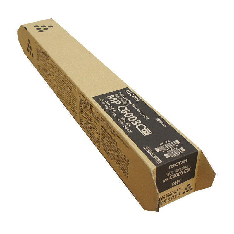 理光 RICOH MPC6003C  复印机墨粉  黑色  适用MP C4503SP 5503SP 6003SP 4504SP 6004SP 计价单位:支 理光 RICOH MPC6003C  复印机墨粉  黑色  适用MP C4503SP 5503SP 6003SP 4504SP 6004SP 计价单位:支