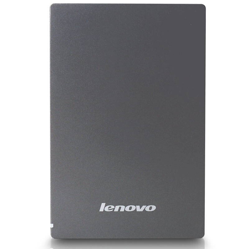 联想 Lenovo F309 移动硬盘 小巧轻薄防震 USB3.0 1TB 灰色 计价单位:块