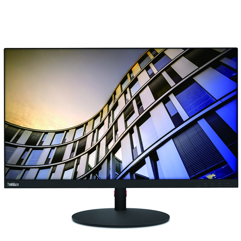 联想 Lenovo T27p-30 电脑显示器 27英寸 窄边框 4K高清 全功能USB DP+HDMI接口 黑色 计价单位:台