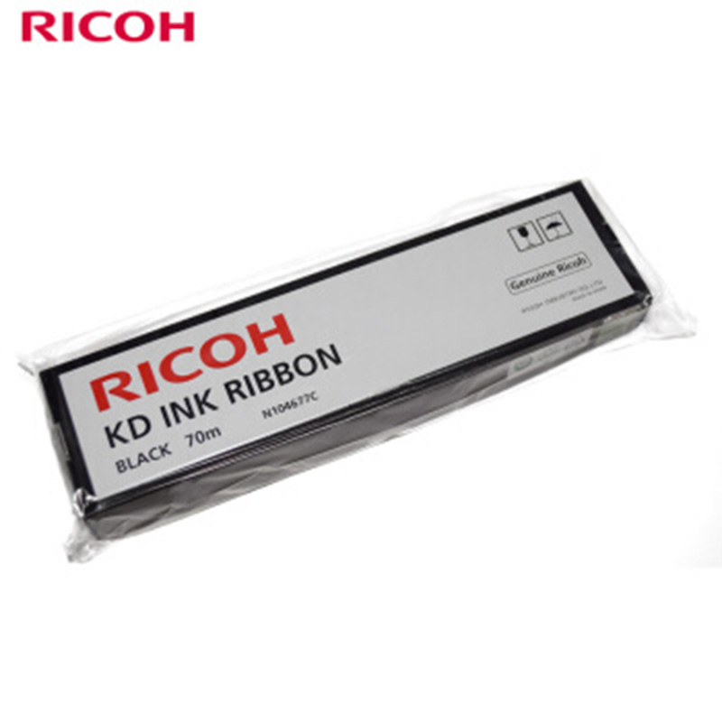 理光 RICOH N104677C 原装KD色带 黑色 适用于KD700ZP 计价单位:支