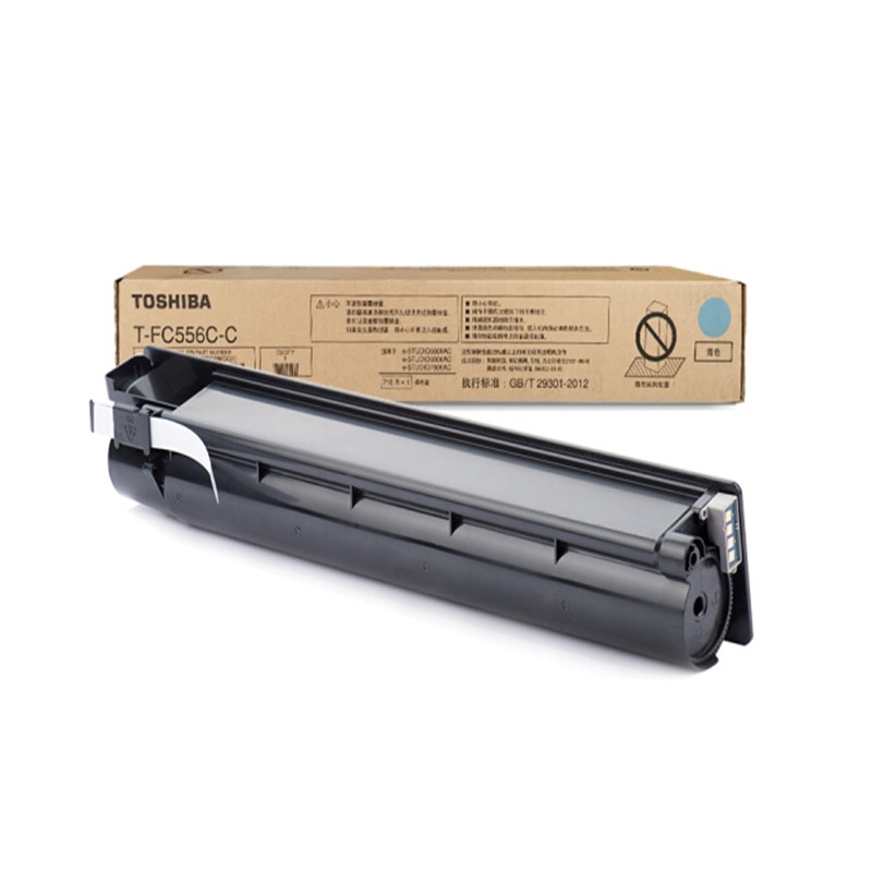 东芝 TOSHIBA T-FC556C-C 复印机墨粉 青色 适用于FC-5506AC 6506AC 7506AC 计价单位:支