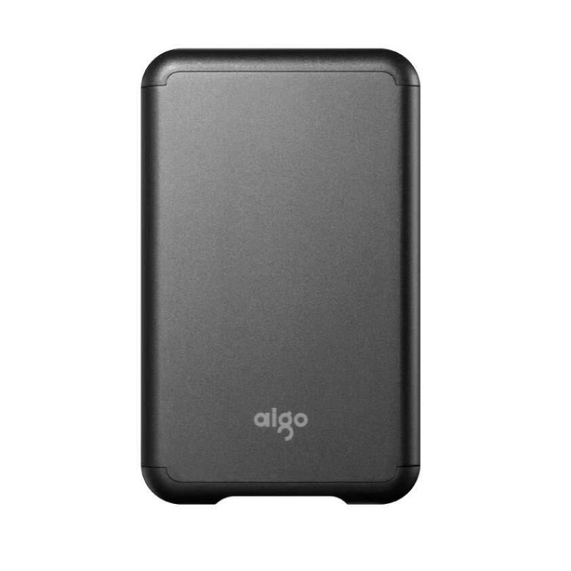 爱国者 aigo S7 移动固态硬盘 2TB 轻薄抗震 太空灰 计价单位:块