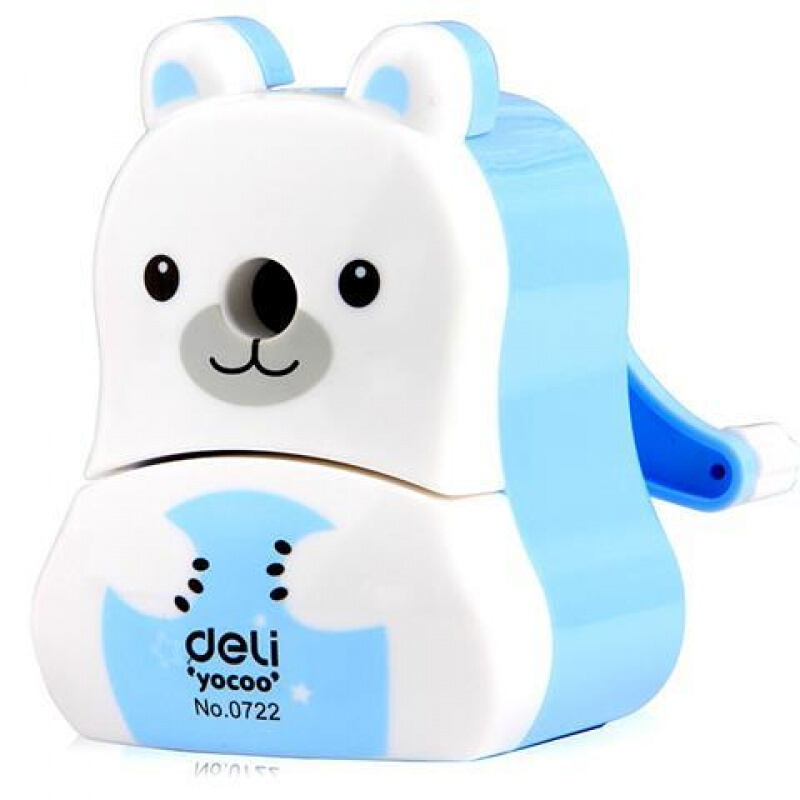 得力 deli 0722 削笔机 浅蓝 计价单位:只