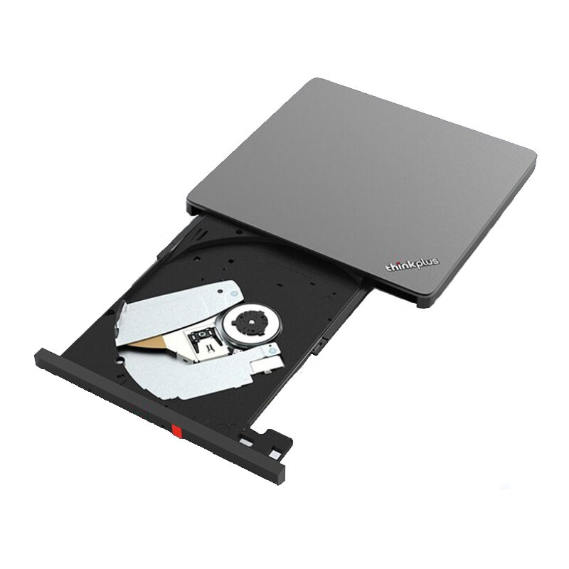 联想 Lenovo TX800 外置光驱 Type-C USB双接口 24倍速 黑色 计价单位:个