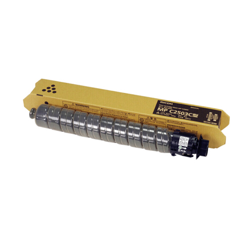 理光 RICOH MP C2503C 复印机墨粉 黑色 适用于MPC2003SP C2503SP C2011SP C2004SP C2504SP  计价单位:支