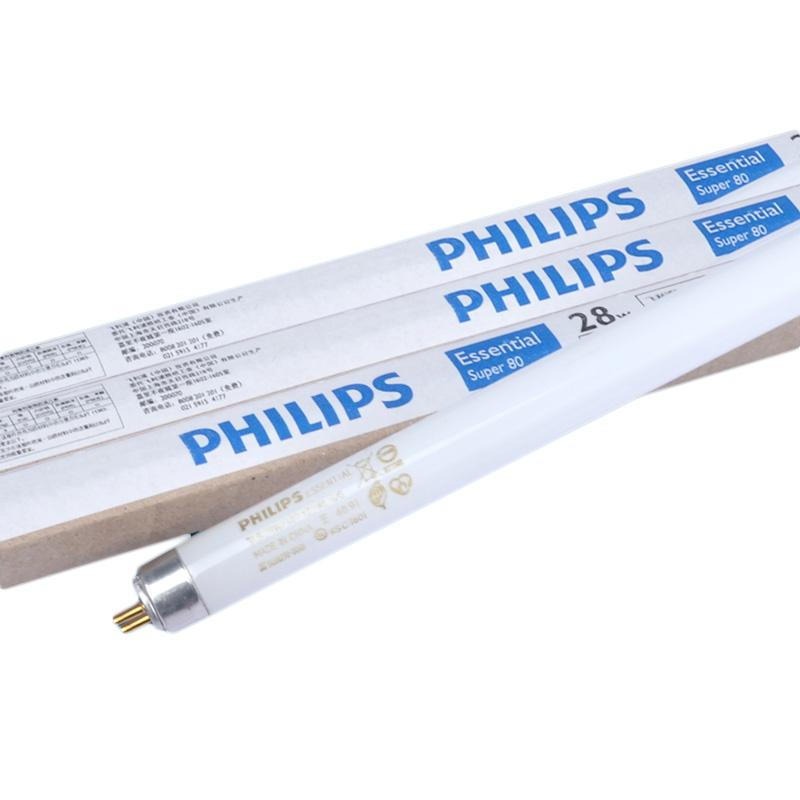 飞利浦 Philips YZ28RR16/G T5日光灯管 三基色荧光灯管 TLD 28W/865 6500K日光色 116cm 计价单位:根