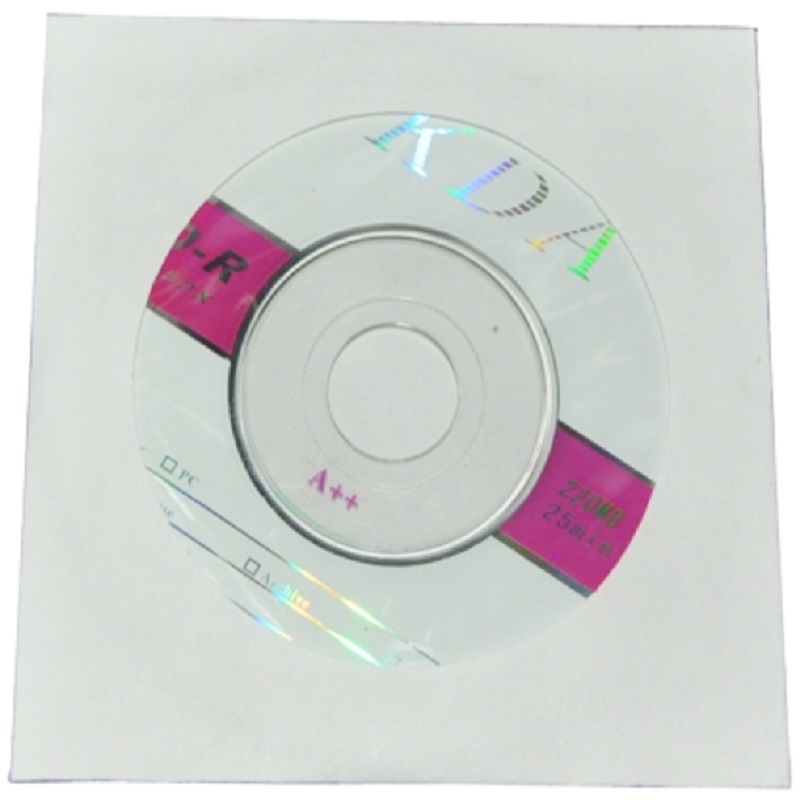 企普  3寸 光盘套 光盘袋 白色 8cm 100个 计价单位:包