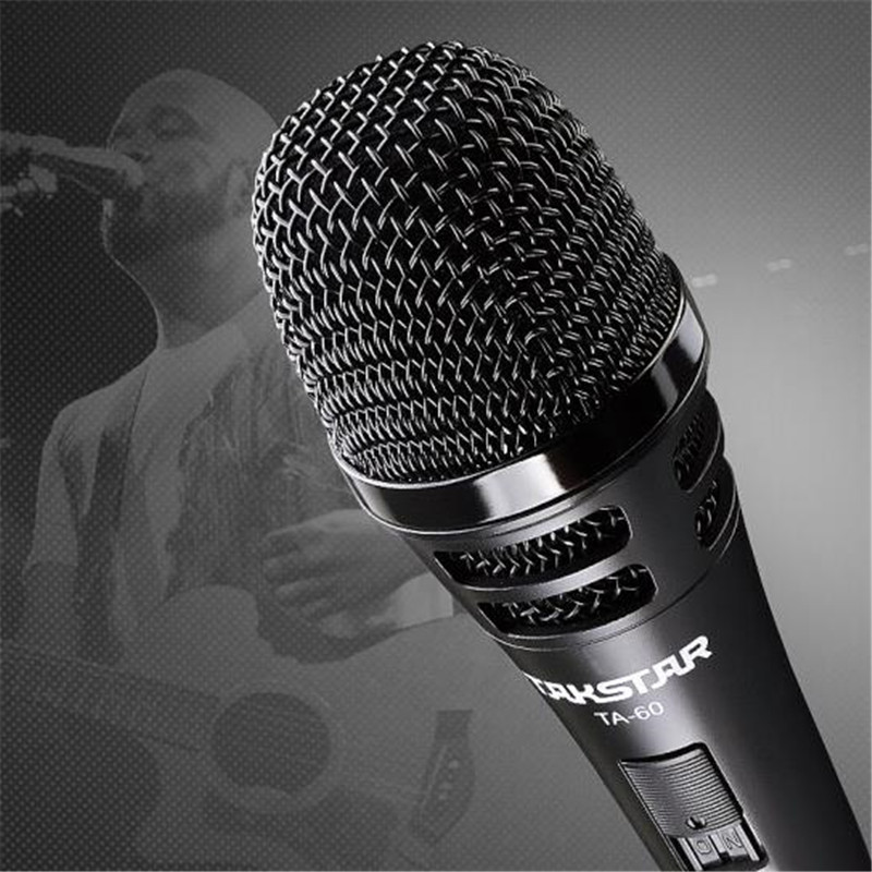 得胜 TAKSTAR TA-60 有线动圈麦克风 黑色 计价单位:支