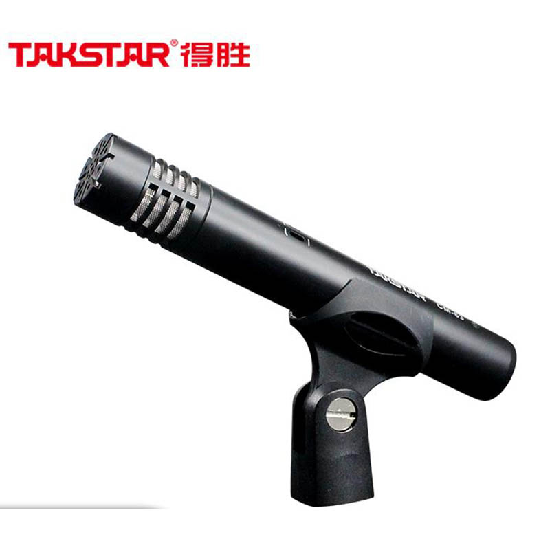 得胜 TAKSTAR CM-63 乐器录音麦克风 黑色 计价单位:个