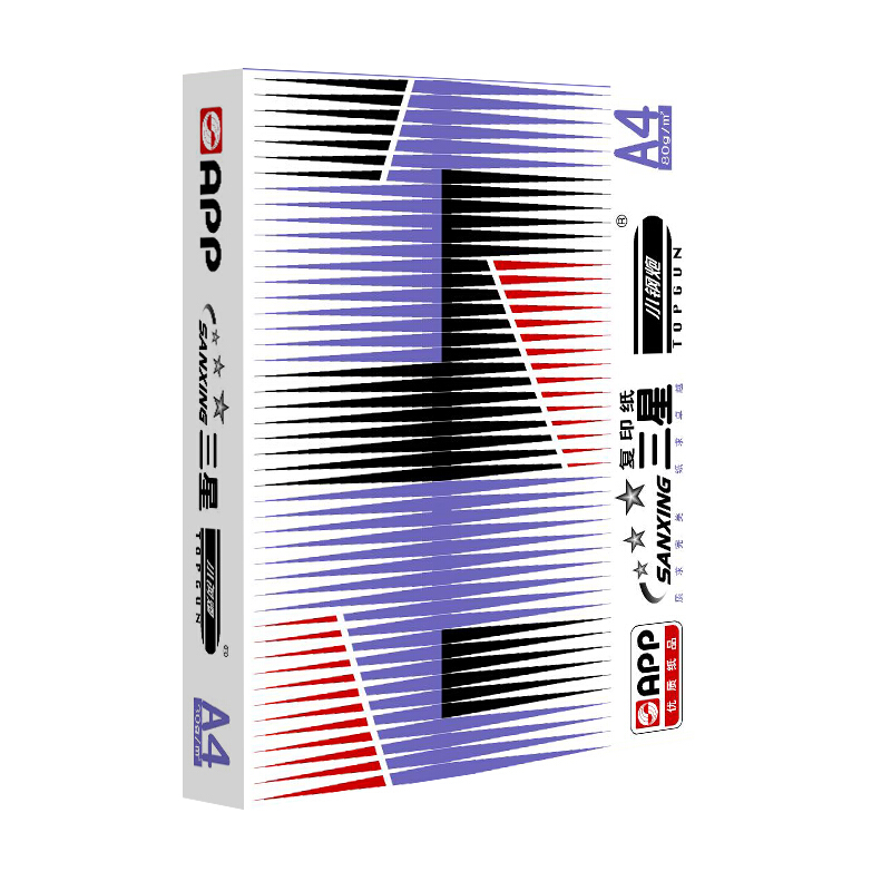 小钢炮  A4 80g 三星系列复印纸 500张/包 5包/箱 计价单位:箱