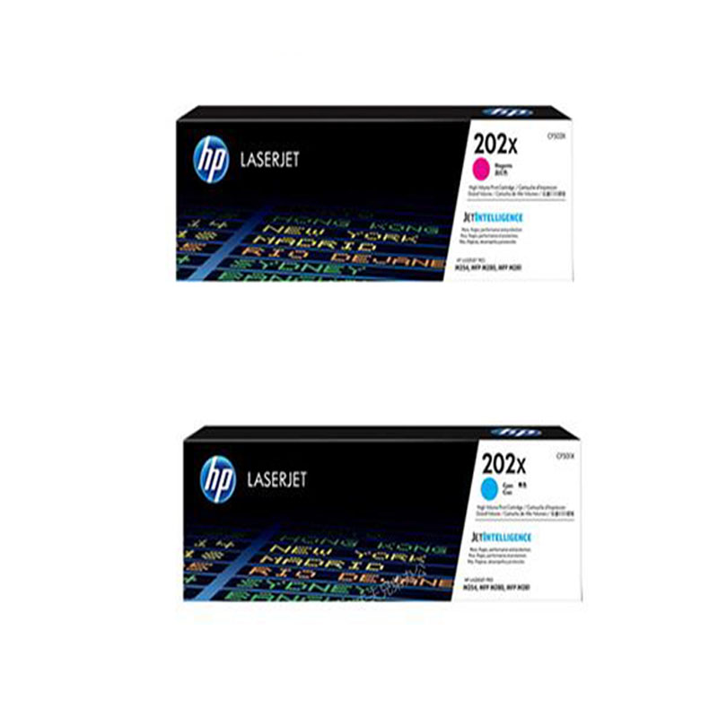 惠普 HP CF500X-503X 硒鼓 四色套装 202X系列 适用于M254 M280 M281 计价单位:套