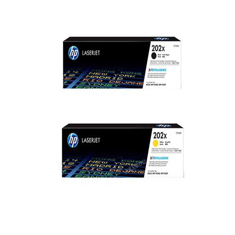 惠普 HP CF500X-503X 硒鼓 四色套装 202X系列 适用于M254 M280 M281 计价单位:套