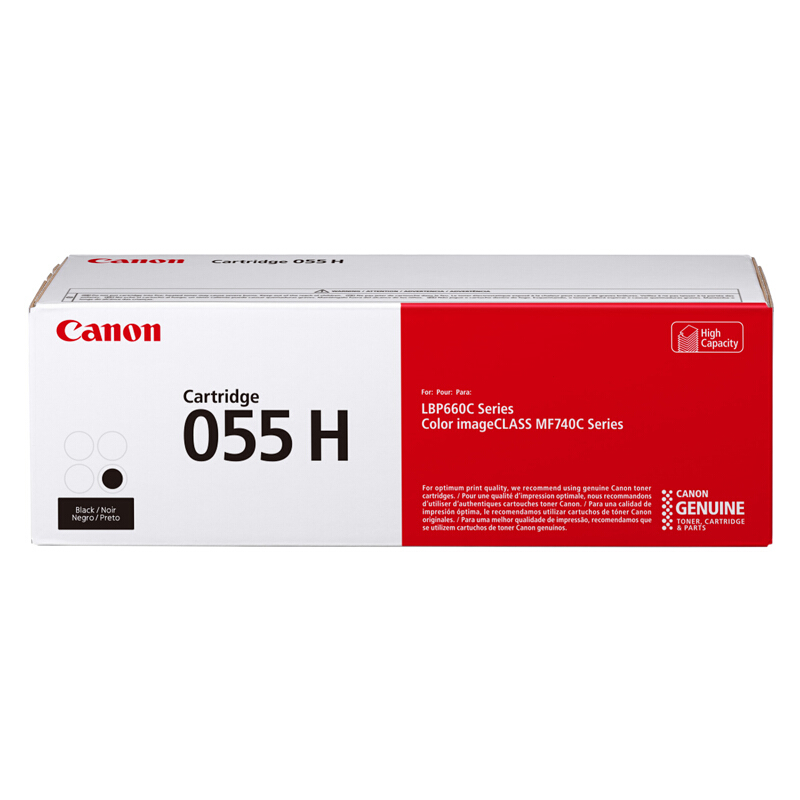 佳能 Canon CRG 055 H BK 硒鼓 黑色 适用机型 MF746Cx MF742Cdw LBP664Cx LBP663Cdw LBP663Cdn 计价单位:支