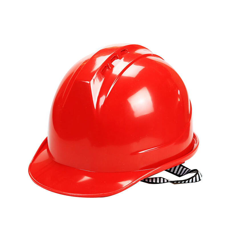 谋福  9980 施工安全帽  一字透气款 红色 计价单位:顶